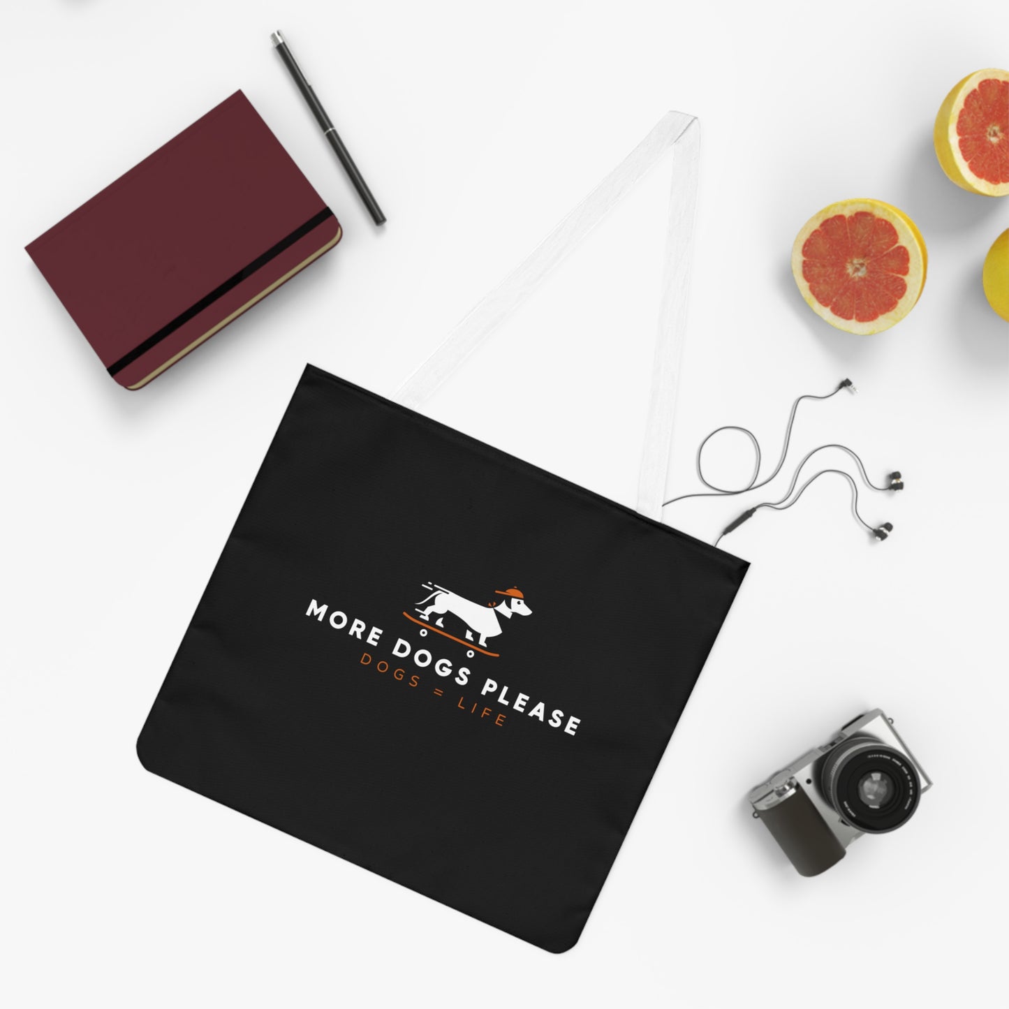 More Dogs Please Tote Bag | Dog Lovers, Stylish Shoulder Bag, Eco-Friendly, Gift for Pet Owners, Versatile Everyday Use