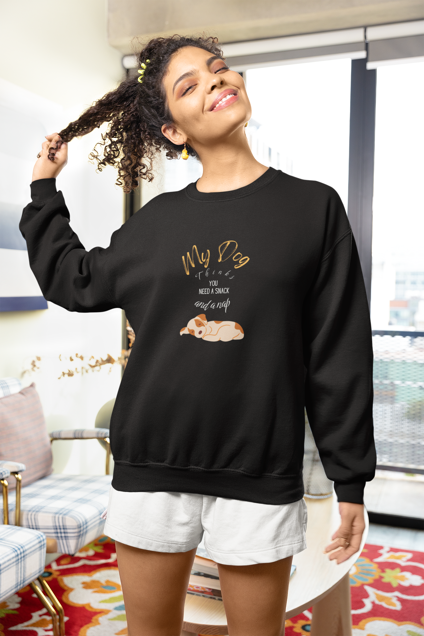 Dog Loving Cozy Sweatshirts