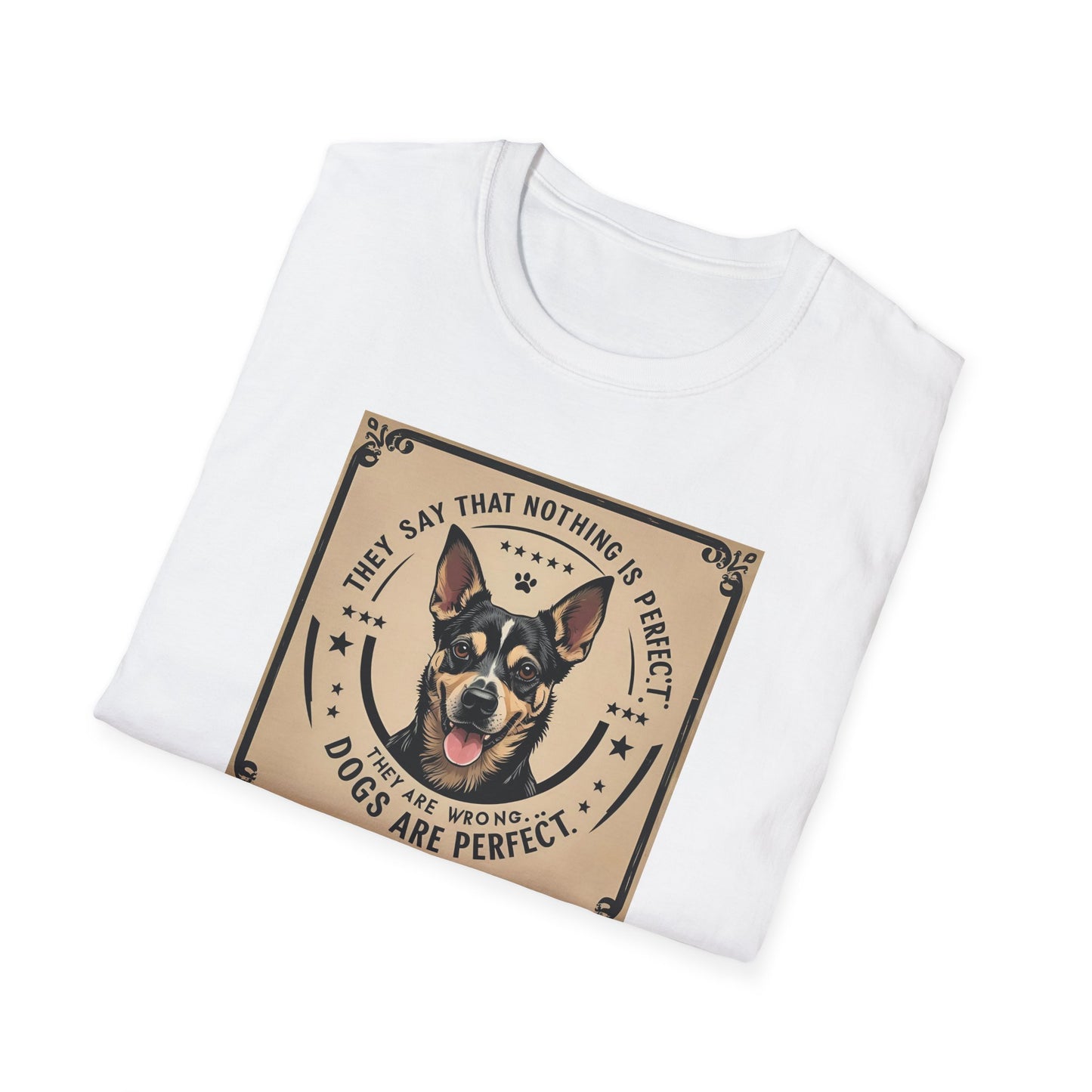 Unisex Dog Lovers T-Shirt, Funny Pet Shirt, Gift for Dog Owners, Casual Wear, Dog Themed Apparel, Perfect for Birthdays