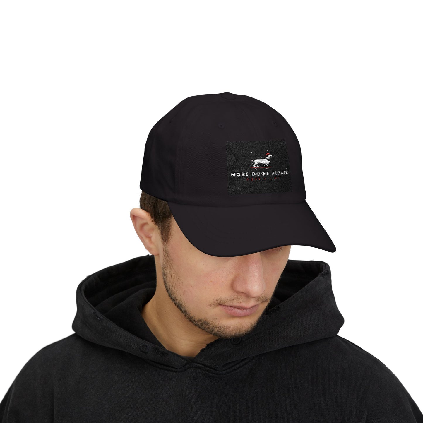 More Dogs Please Hat – Embroidered Dad Cap for Dog Lovers