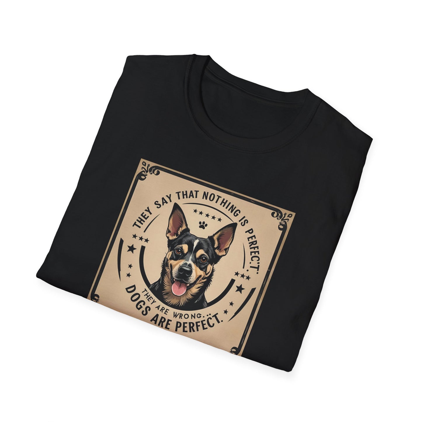 Unisex Dog Lovers T-Shirt, Funny Pet Shirt, Gift for Dog Owners, Casual Wear, Dog Themed Apparel, Perfect for Birthdays