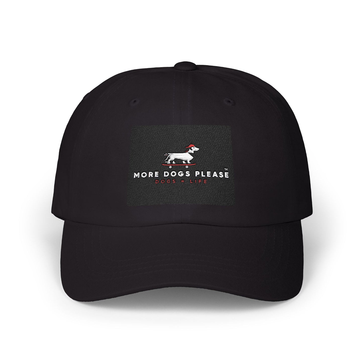 More Dogs Please Hat – Embroidered Dad Cap for Dog Lovers
