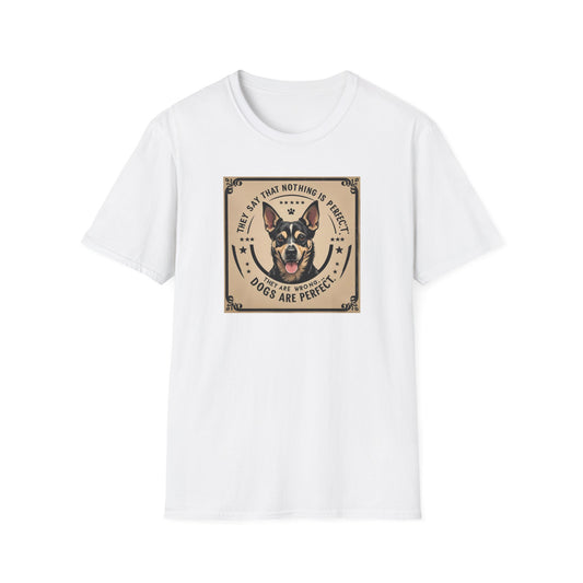 Unisex Dog Lovers T-Shirt, Funny Pet Shirt, Gift for Dog Owners, Casual Wear, Dog Themed Apparel, Perfect for Birthdays