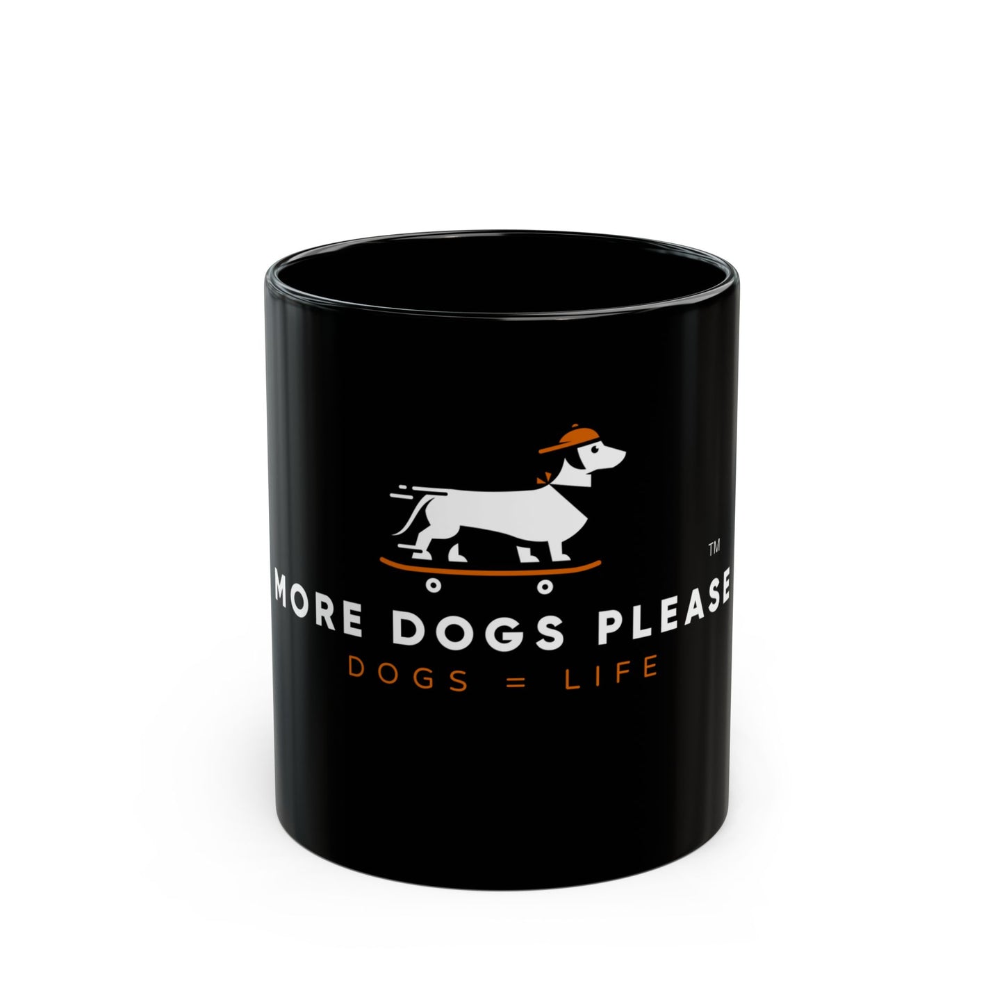 "More Dogs Please" Coffee Mug, Funny Dog Cup, Holiday Gift, Dog Mom Gift