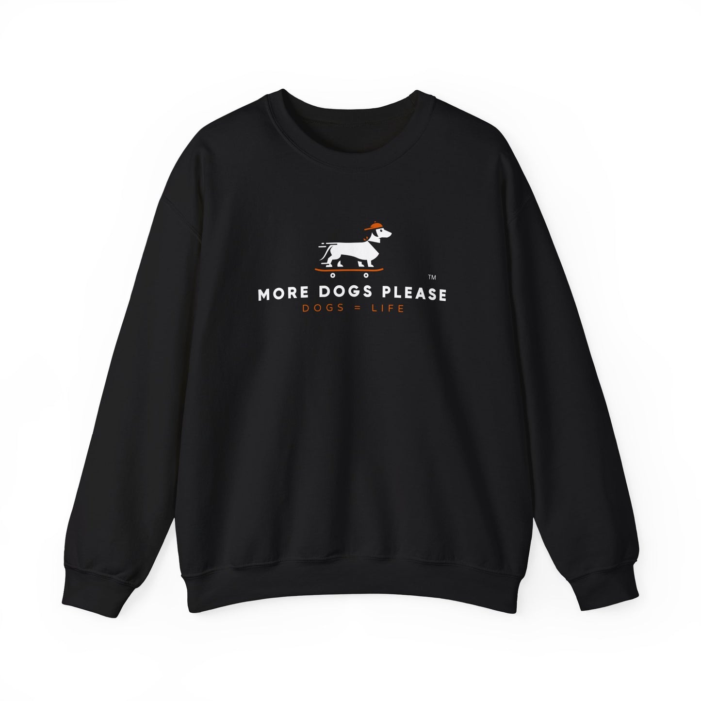 "More Dogs Please" Unisex Crewneck Sweatshirt