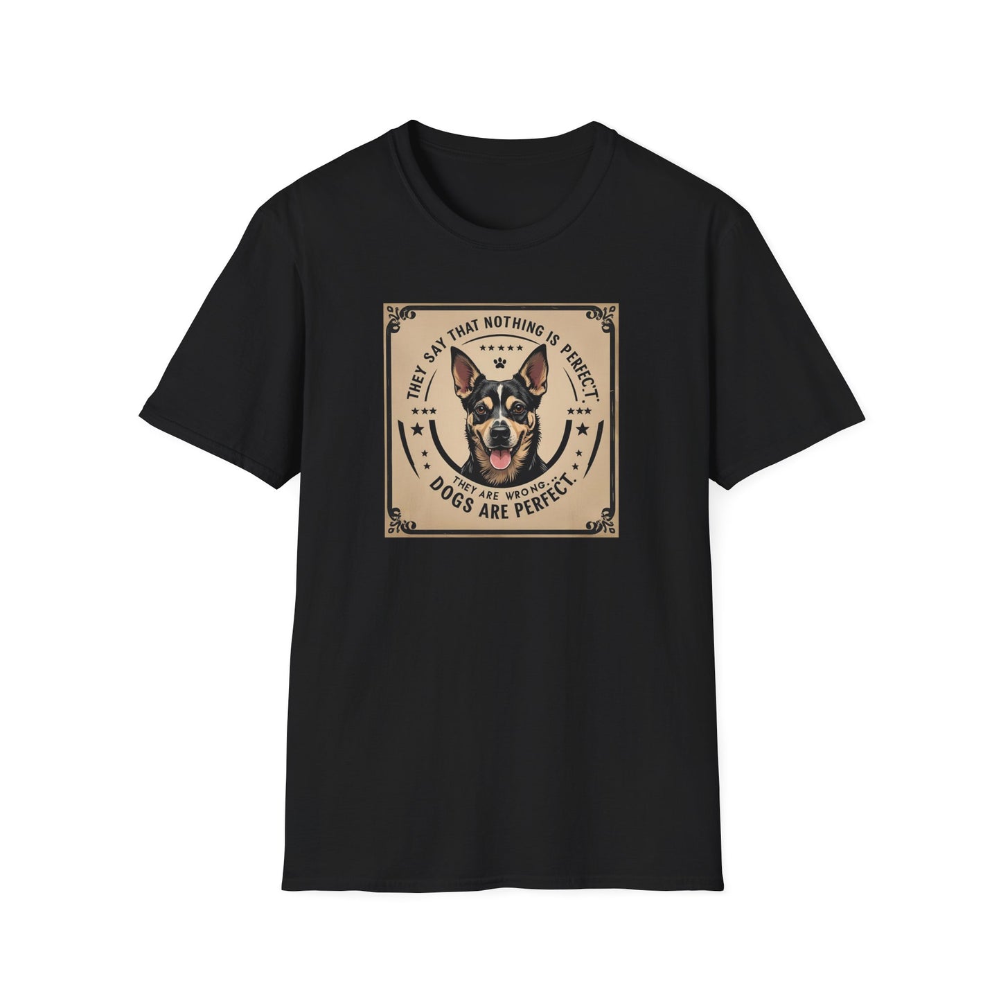 Unisex Dog Lovers T-Shirt, Funny Pet Shirt, Gift for Dog Owners, Casual Wear, Dog Themed Apparel, Perfect for Birthdays